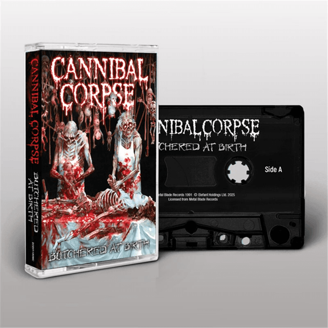 Cannibal Corpse - Butchered At Birth (1 cassette) | MyRecordStore